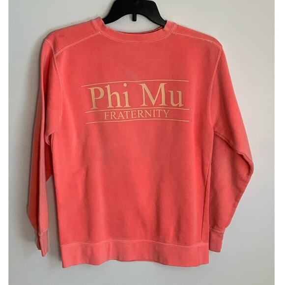 Phi Mu Fraternity Comfort Colors‎ Sweatshirt - Picture 1 of 6
